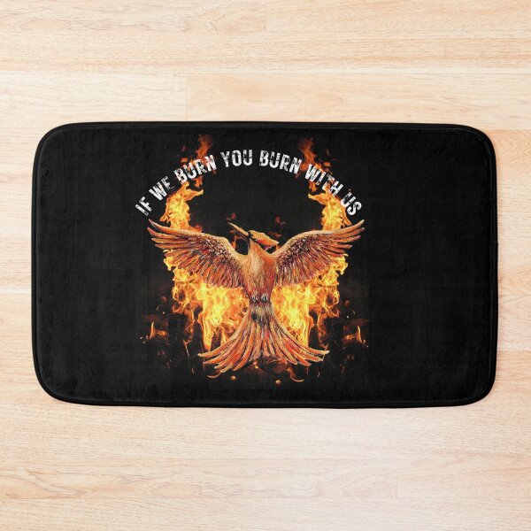 Item preview, Mockingjay - If We Burn You Burn With Us designed and sold by Roy & Tiffany.