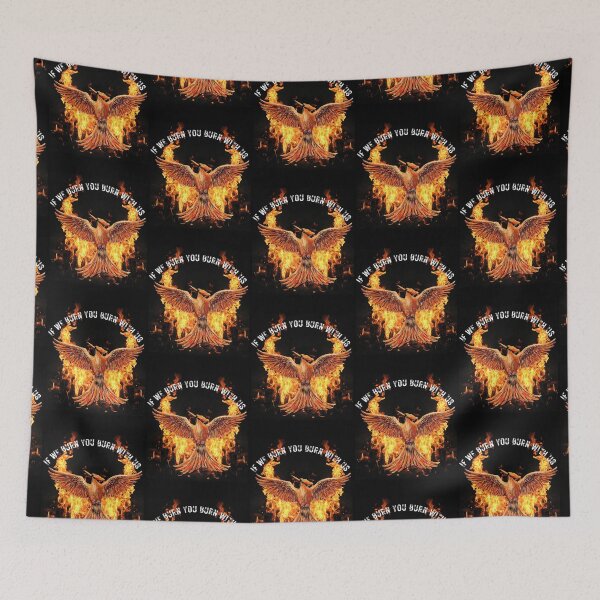 Item preview, Mockingjay - If We Burn You Burn With Us designed and sold by Roy & Tiffany.
