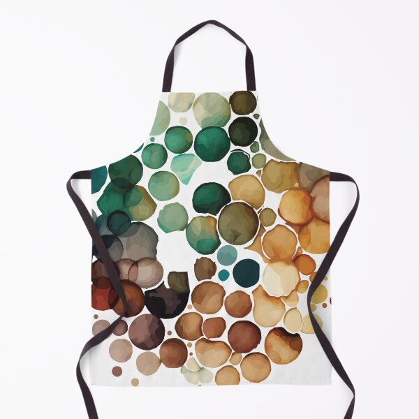 Item preview, An Earth Tone Circle of Circles Watercolor design- Boho Chic Patterns designed and sold by GVRDesign.