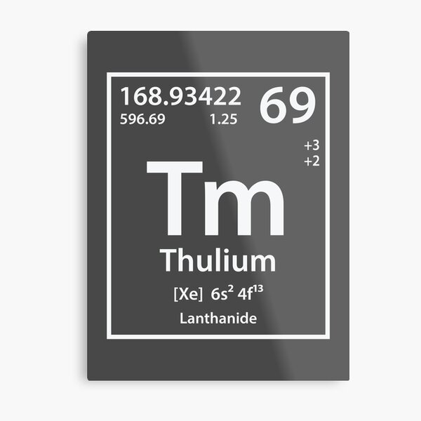 Aperçu de l'œuvre Thulium Element créée et vendue par cerebrands.