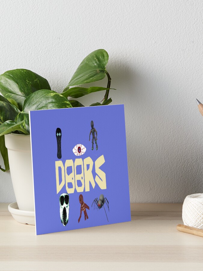 Eyes , Roblox doors | Art Board Print