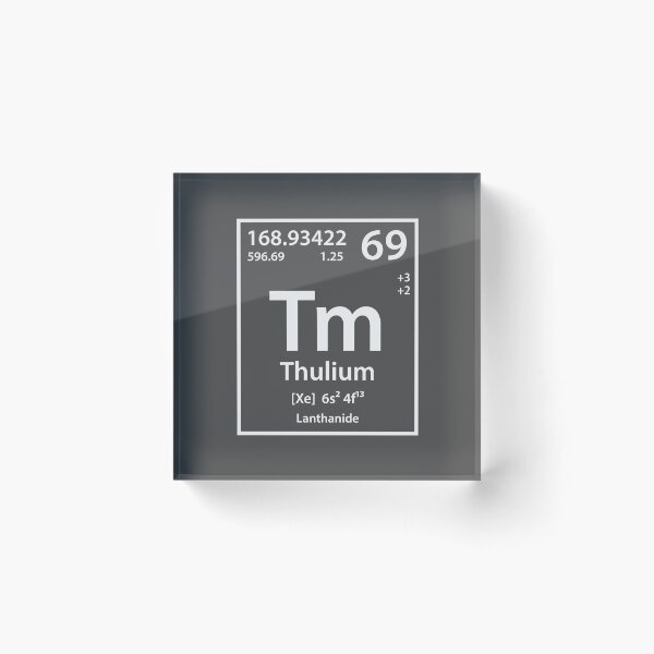 Aperçu de l'œuvre Thulium Element créée et vendue par cerebrands.
