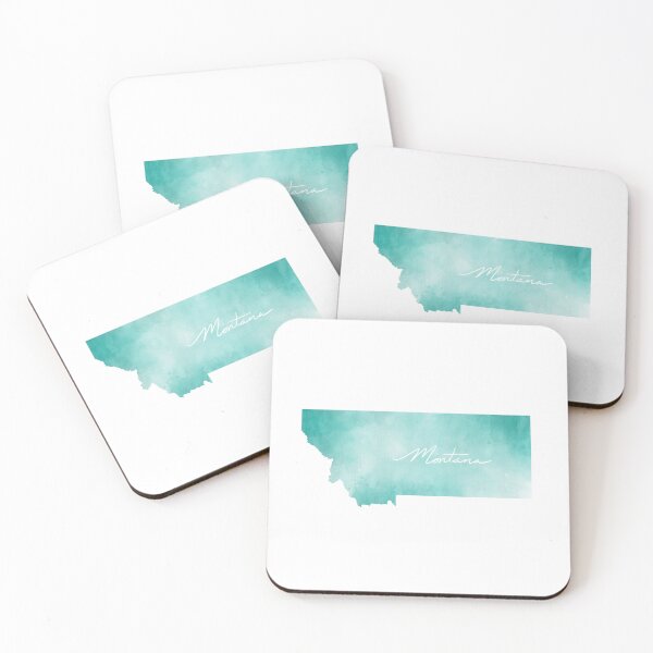 Item preview, Montana Watercolor (Turquoise) designed and sold by Meganemer4.