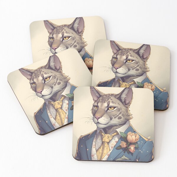 Artikelvorschau, Elegante Anthropomorphe Katze Anzug entworfen und verkauft von PenguinRecipe.