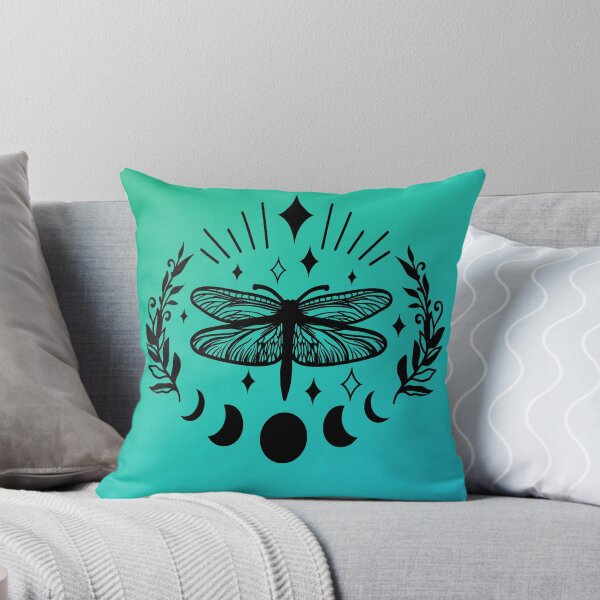 Item preview, Blue Green Moth,moons,and plants designed and sold by mdb850.
