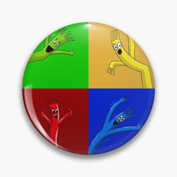 Item preview, Wacky Waving Inflatable Arm Flailing Tube Man Pop Art Portrait designed and sold by Yeomans Cartoons.