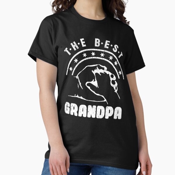 Item preview, The Best Grandpa black designed and sold by Graphroad.