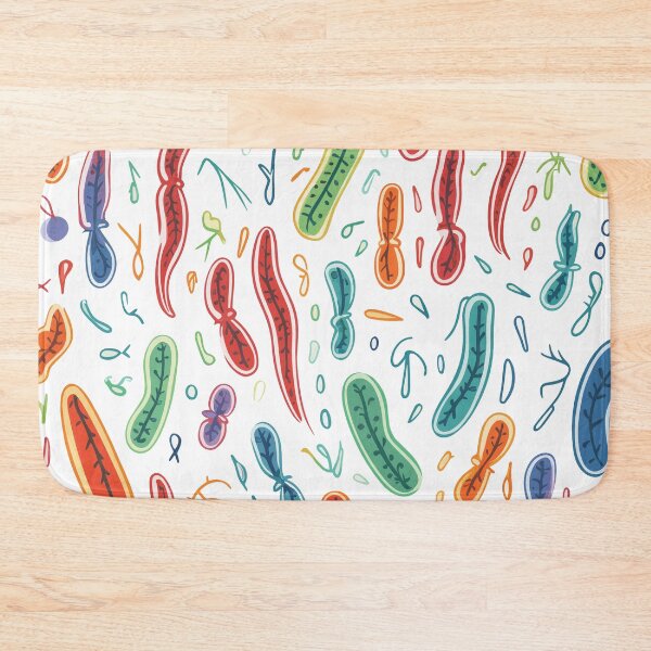 Item preview, Graceful Prokaryote Cells: Thin Curved Design designed and sold by TopArtsy.