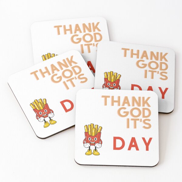 Item preview, THANK GOD IT'S FRIDAY designed and sold by StickeryPickery.