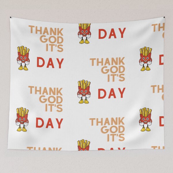 Item preview, THANK GOD IT'S FRIDAY designed and sold by StickeryPickery.