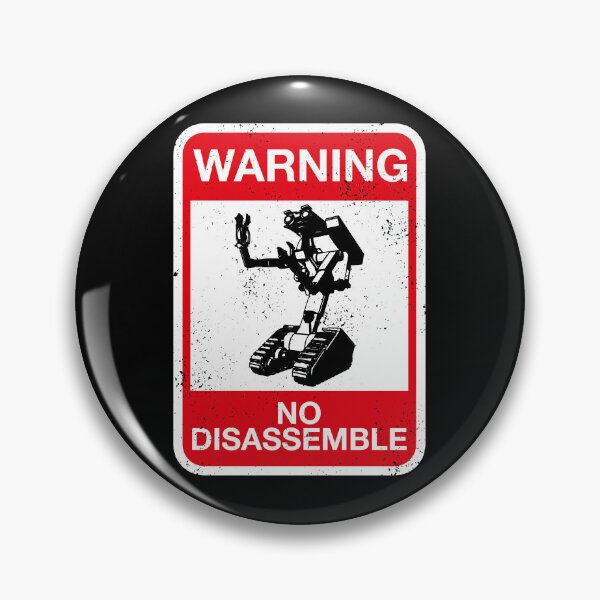 Item preview, Warning - No Disassemble - distressed designed and sold by CCCDesign.