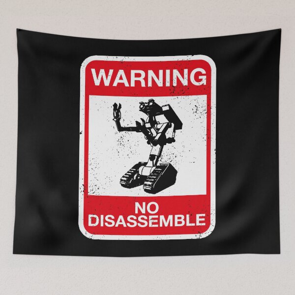 Item preview, Warning - No Disassemble - distressed designed and sold by CCCDesign.