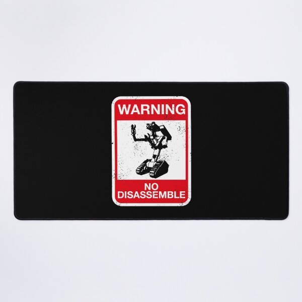Item preview, Warning - No Disassemble - distressed designed and sold by CCCDesign.