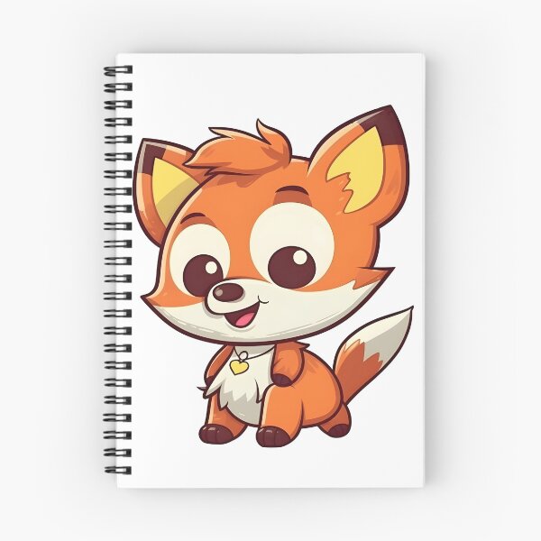 Item preview, Cute Fox - Kawaii Fox , Fox Lover designed and sold by PixelPrintsCo.