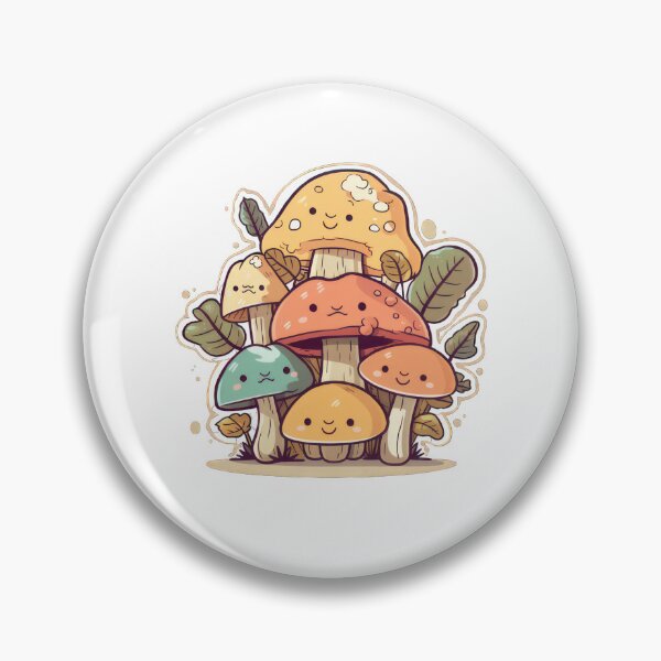 Item preview, Cute Kawaii Mushrooms designed and sold by Studio-g.