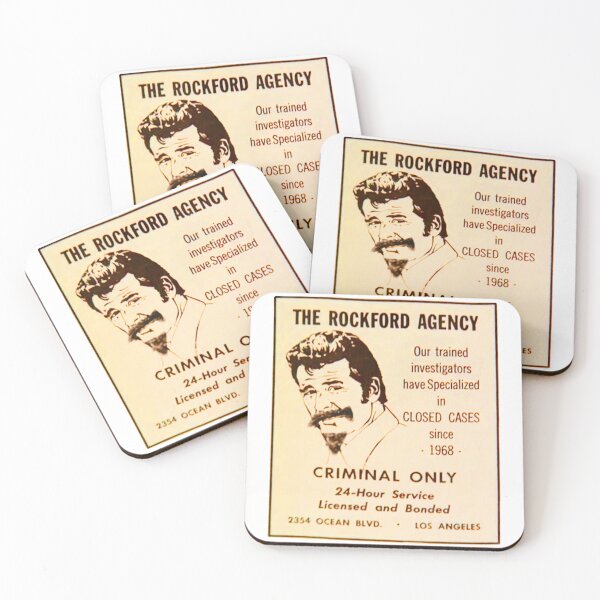 Item preview, THE ROCKFORD FILES designed and sold by POP ROCKS MARTINI.