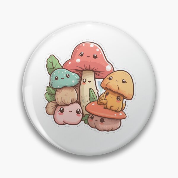 Item preview, Cute Kawaii Mushrooms designed and sold by Studio-g.