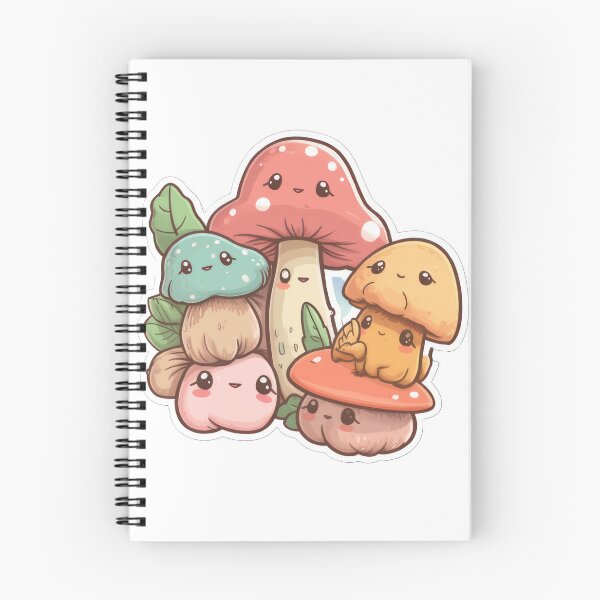 Item preview, Cute Kawaii Mushrooms designed and sold by Studio-g.