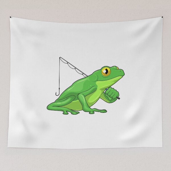 Item preview, Frog Angler Fishing rod Fishing designed and sold by Snabdesign84.