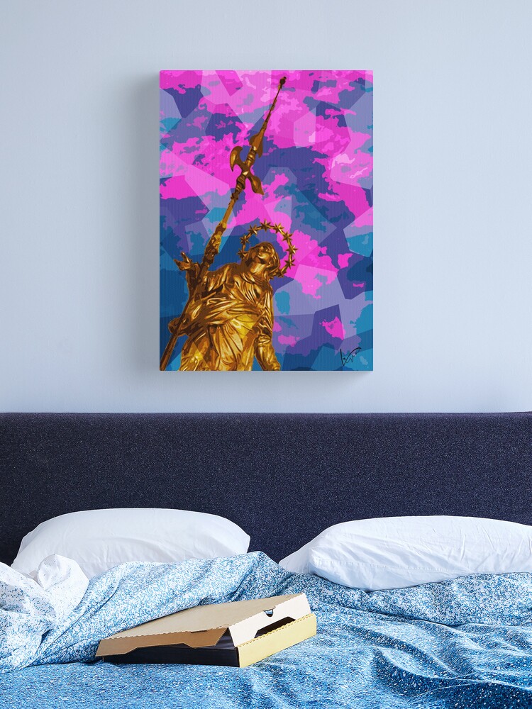 Thumbnail 2 of 3, Canvas Print, Little Gold designed and sold by LiscaGraphicArt.
