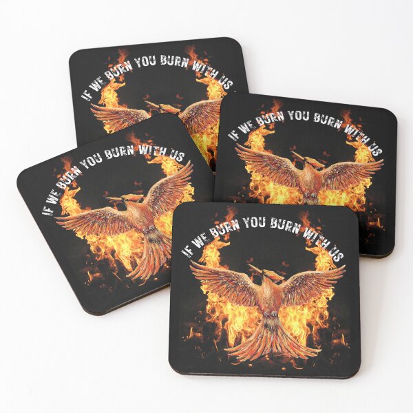 Item preview, Mockingjay - If We Burn You Burn With Us designed and sold by Roy & Tiffany.