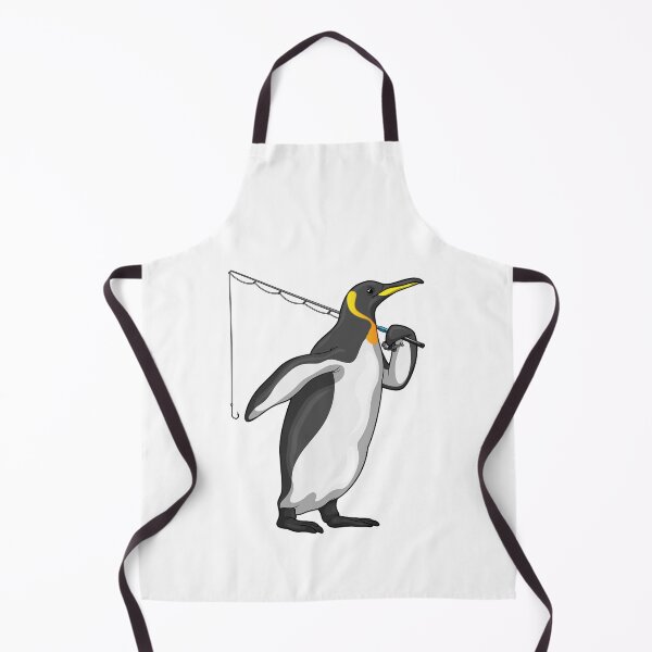 Item preview, Penguin Angler Fishing rod Fishing designed and sold by Snabdesign84.