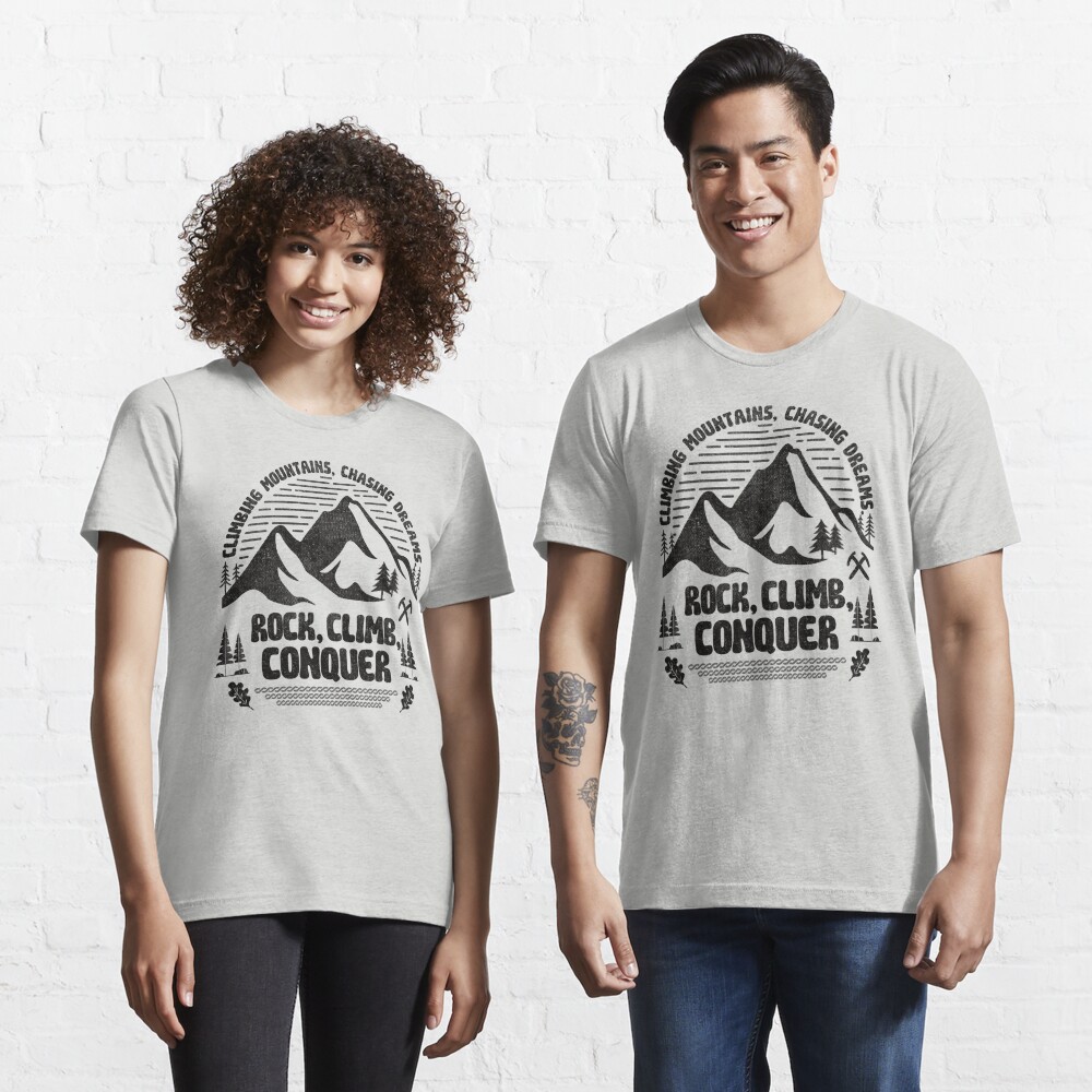 Discover Life is better at the mountains - Funny Quote | Essential T-Shirt 