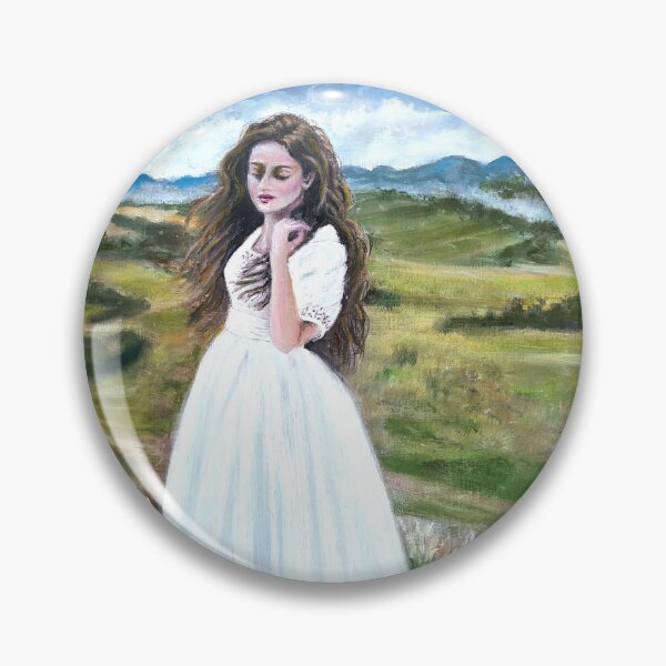 Item preview, Irish Colleen painted in oils designed and sold by OilPaintsHatts.