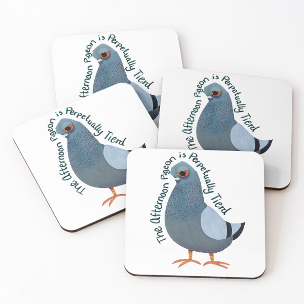 Item preview, Afternoon Pigeon designed and sold by EmiMakesArt.
