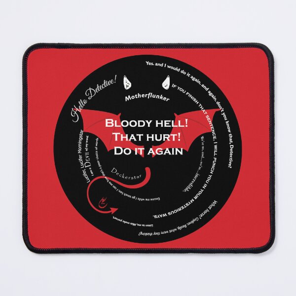 Item preview, ©designbybehin Lucifer Quotes designed and sold by designbybehin.