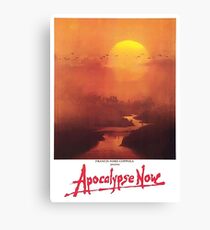 APOCALYPSE NOW, Movie, Film, OLD Poster, ON BLACK Canvas Print
