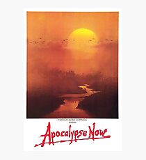 APOCALYPSE NOW, Movie, Film, OLD Poster, ON BLACK Photographic Print