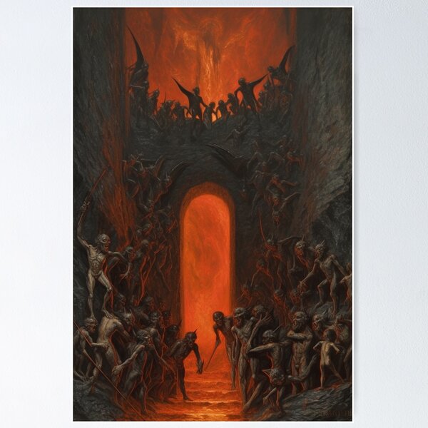 Dante's Inferno by Dante Alighieri 1320 Book Wallet