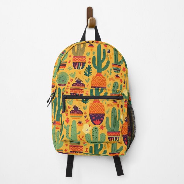 Item preview, Cinco de Mayo Mexican 5th May Yellow Cactus Pattern designed and sold by Branjos.