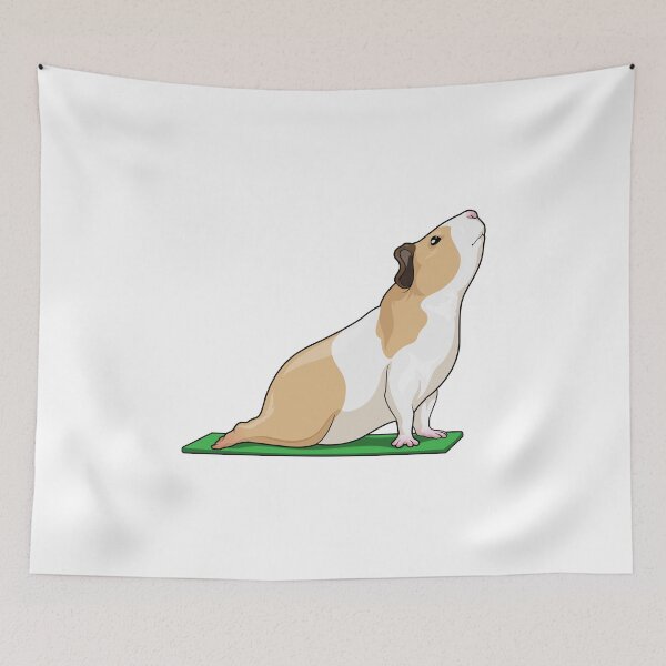 Item preview, Guinea pig Yoga Fitness designed and sold by Snabdesign84.