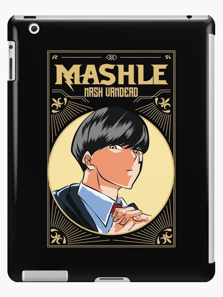 Mash - Mashle anime iPad Case & Skin for Sale by Arwain