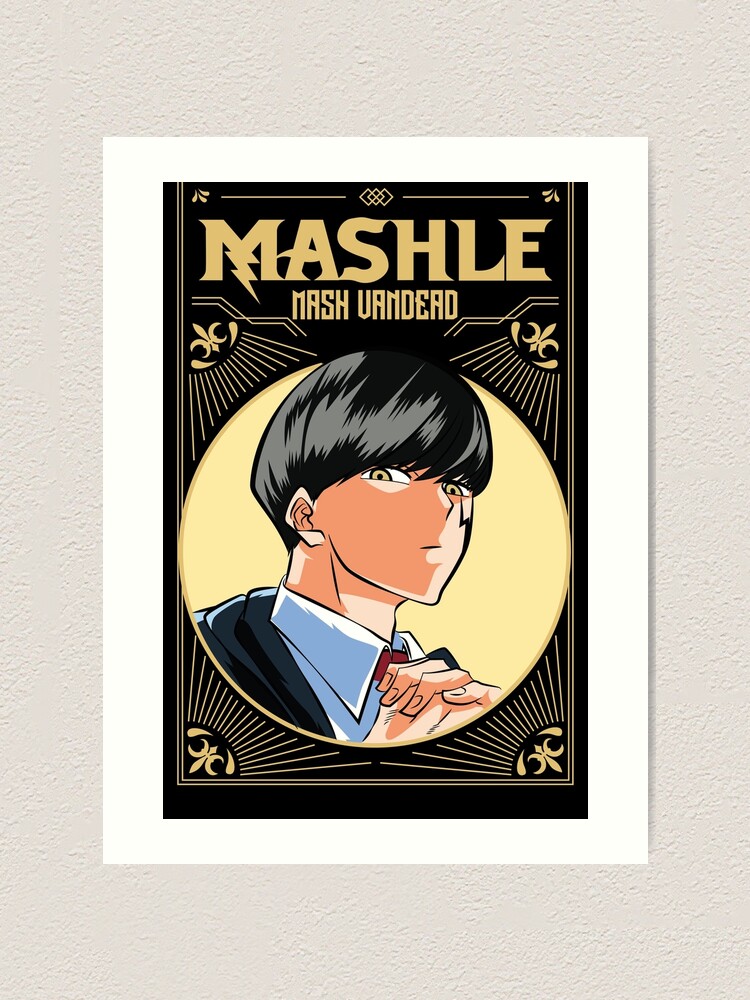 Mash - Mashle anime Photographic Print for Sale by Arwain