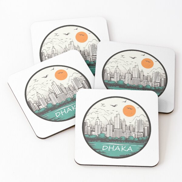 Item preview, Dhaka Gulshan Lake Illustration designed and sold by m14arts.