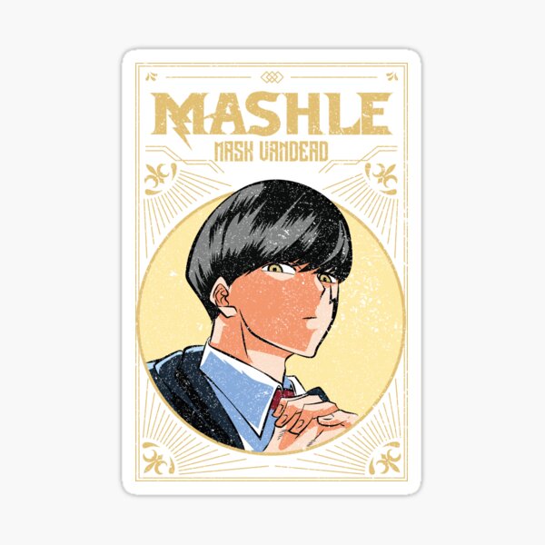 Mashle: Magic and Muscle Digital Stickers 10pcs JPG PNG 