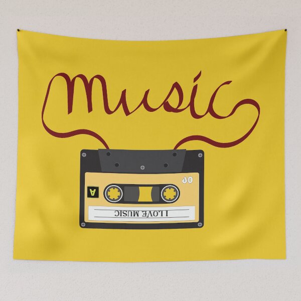 Item preview, I Love Music designed and sold by doniainart.