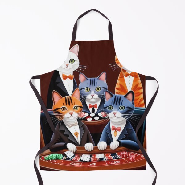 Item preview, Gambling Cats designed and sold by Airdale Navy.
