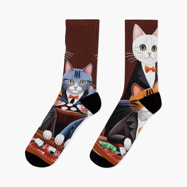 Item preview, Gambling Cats designed and sold by Airdale Navy.