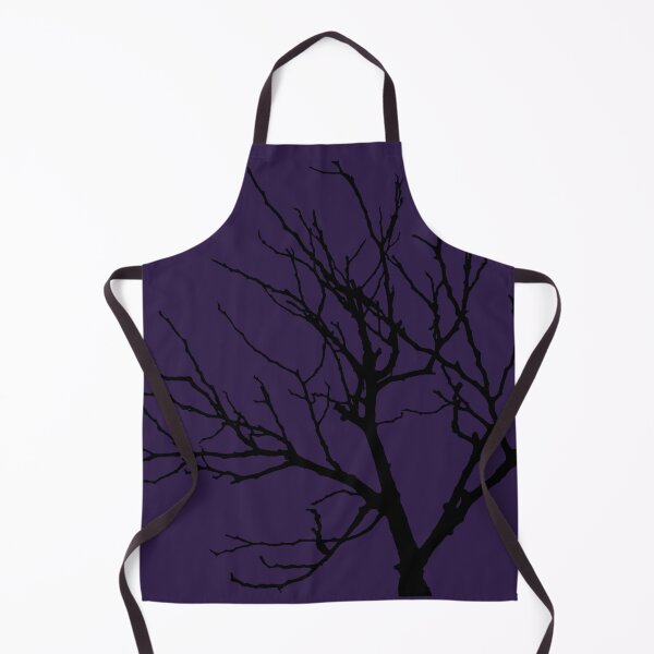 Item preview, Black Tree on Midnight Purple Background (Black and Purple) designed and sold by Polyglot Creations.
