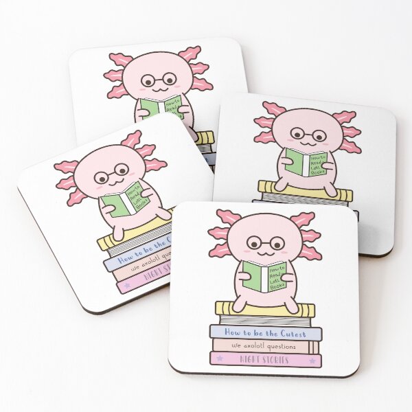 Item preview, Cute Axolotl Reading A Lotl Of Books designed and sold by ZaryousStuff.