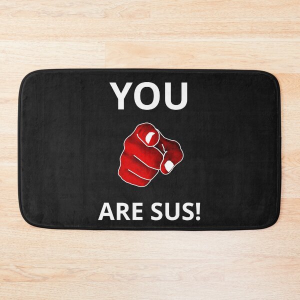 Item preview, YOU'RE SUS! Red Hand Pointing At Viewer designed and sold by Silvio K..