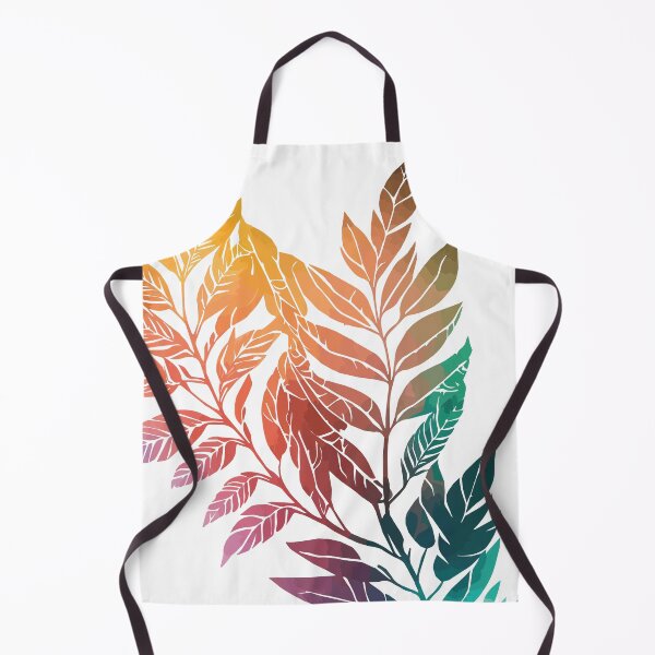 Item preview, A Pattern of Colorful Branches of Leaves - Watercolor Leaves and Trees designed and sold by GVRDesign.
