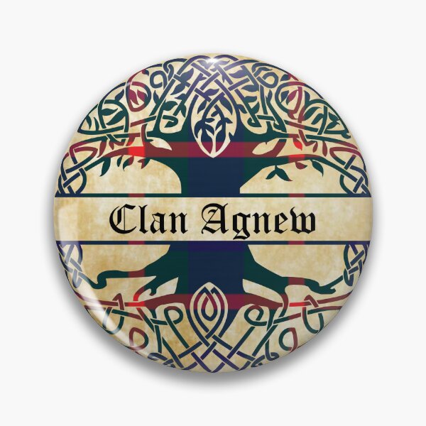 Artikelvorschau, Agnew Tree of Life Clan Schottischer Familienname Tartan entworfen und verkauft von BagTown Clans.