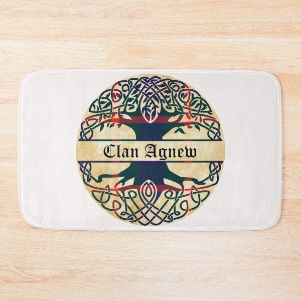 Item preview, Agnew Tree of Life Clan Scottish Surname tartan designed and sold by BagTown Clans.