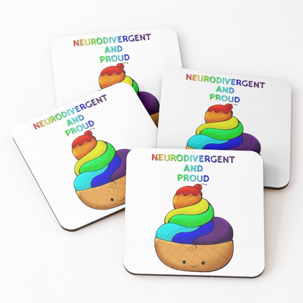 Artikelvorschau, Neurodivergentes Eis entworfen und verkauft von writersparks.