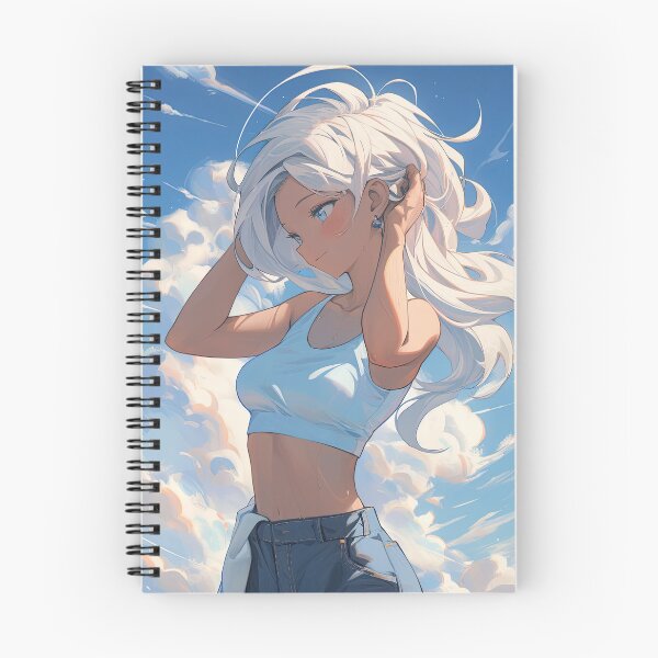Item preview, hermosa chica anime designed and sold by For-Rosa.